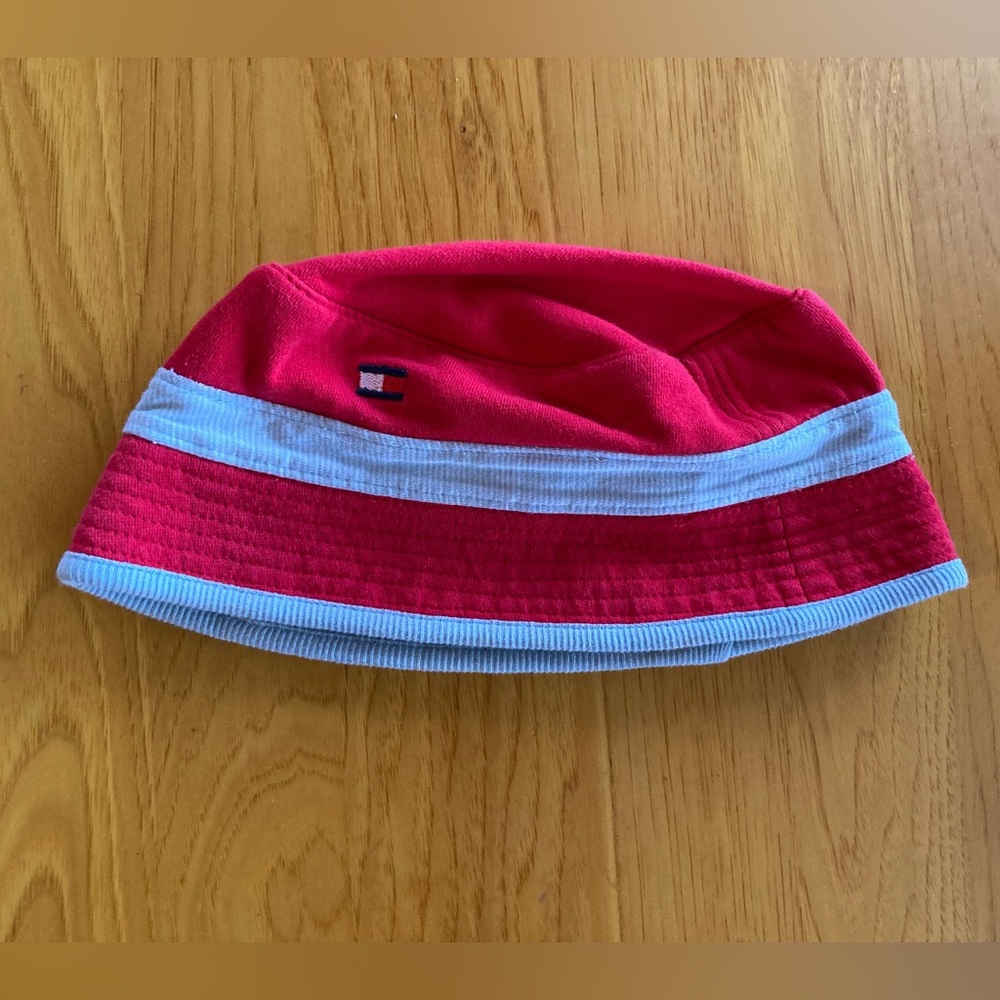 Tommy Hilfiger Kids EUC Bucket Hat VINTAGE One Size Baby Boys Girls Sun Beach